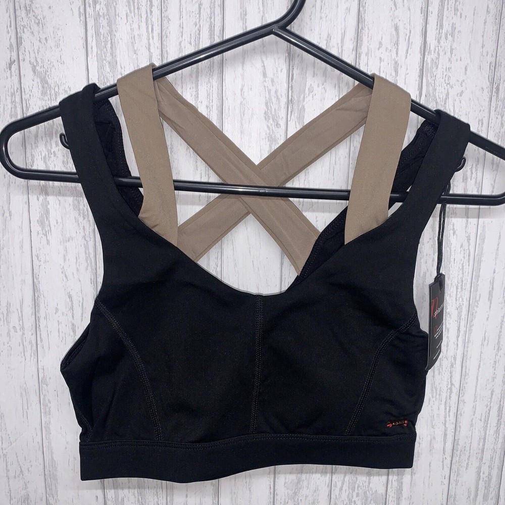 Womens Size XS n:philanthropy Tille Sports Bra Black NWT - Picture 7 of 10